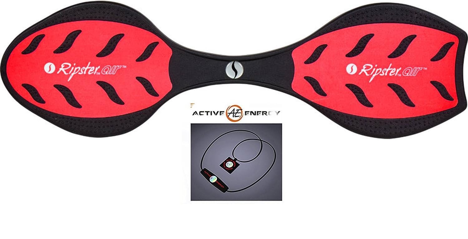 RED Razor RipSter Air Caster/Wave Board + Bonus: Active E Power Balance Necklace $49 Value
