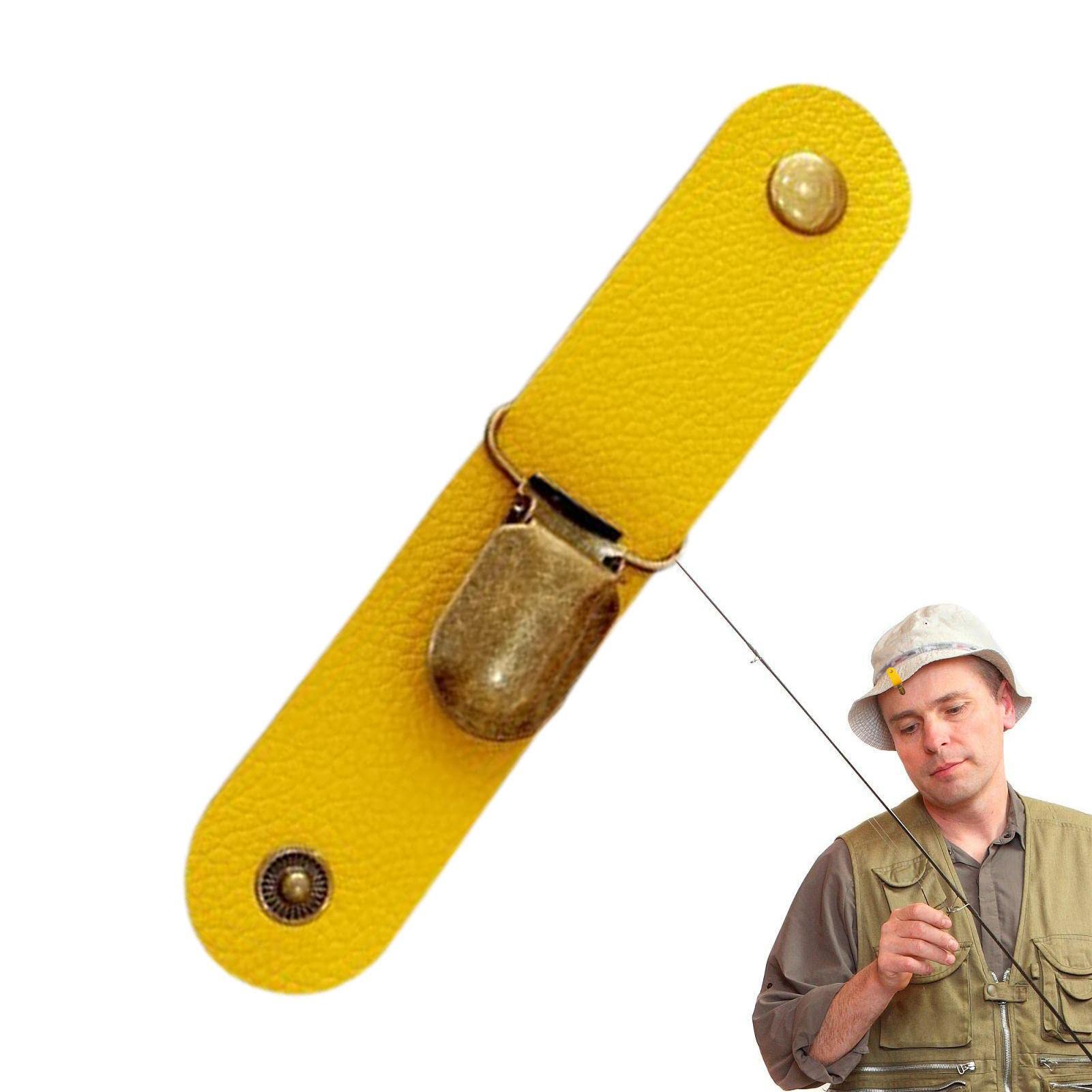 Clip Per Cappello Da Viaggio In Pelle PU, 2 Pezzi, Fermacappello Per Borsa E Bagagli, Nero E Marrone - 2