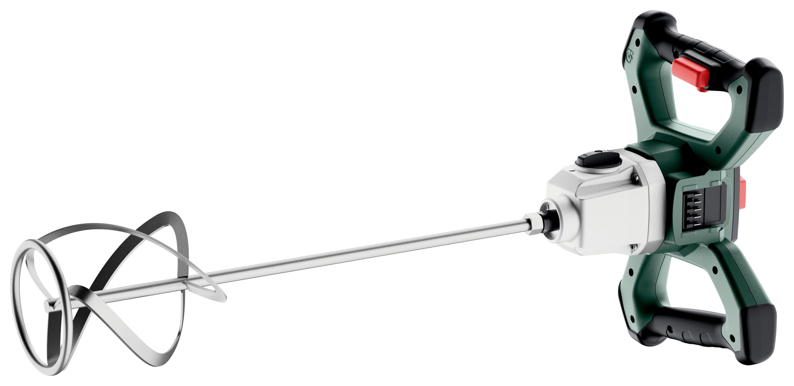 metabo RW 18 LTX BL 140-2 Mezclador de Mortero, Batidor 18V, Motor | Herramienta a batería para 50 L, rosca M14, SoftStart y SafetyStop. Incluye varilla RS-R3 140 mm sin batería ni cargador.
