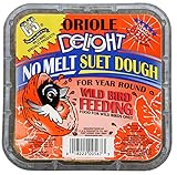 C&S Oriole Delight No Melt Suet Dough 11.75 Ounces, 12 Pack
