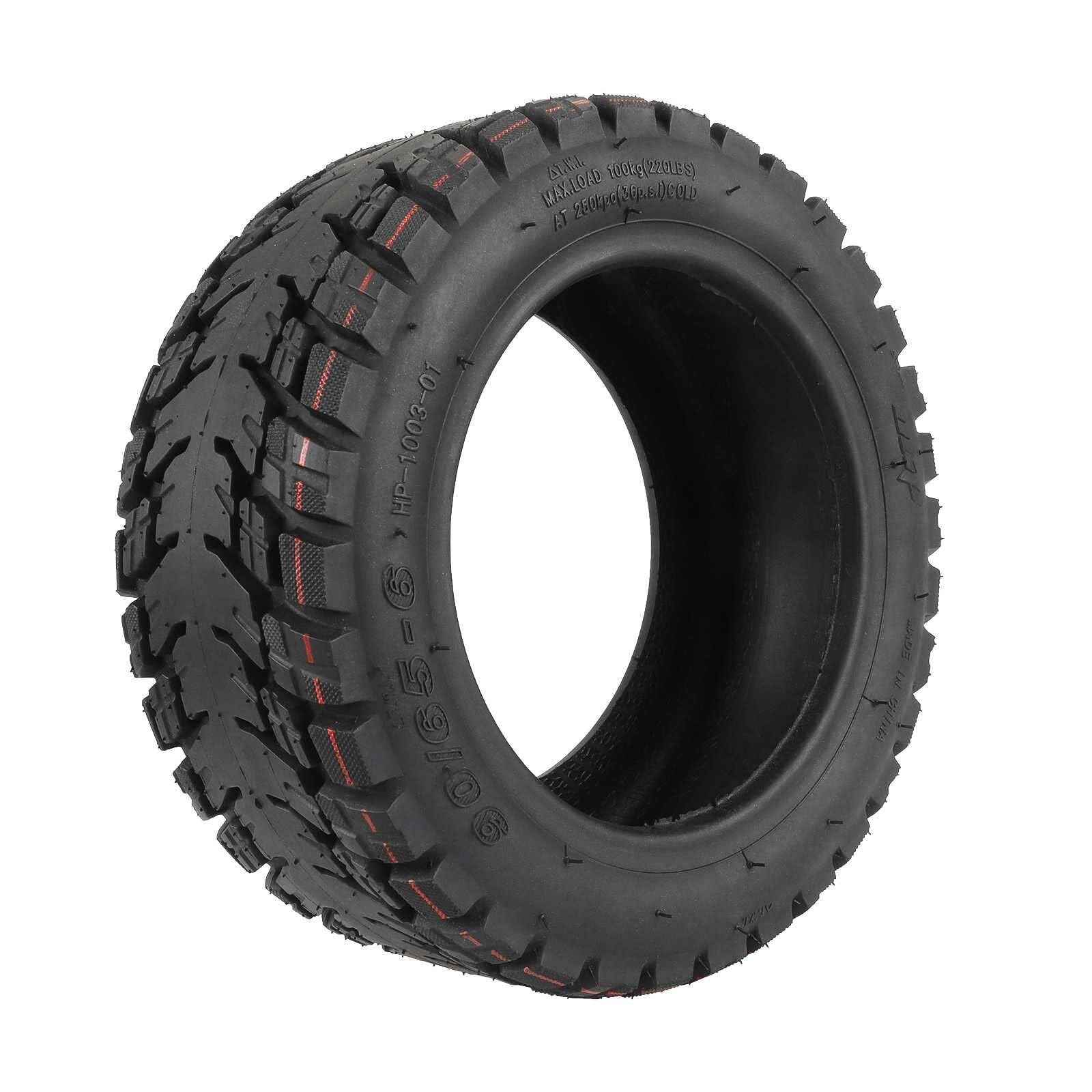 Opona do skutera -90/65/6 | Opona pneumatyczna 90/65-6 Off Road do skutera | 11-calowa opona bezdętkowa do wymiany przedniego tylnego koła skutera elektrycznego, antypoślizgowa