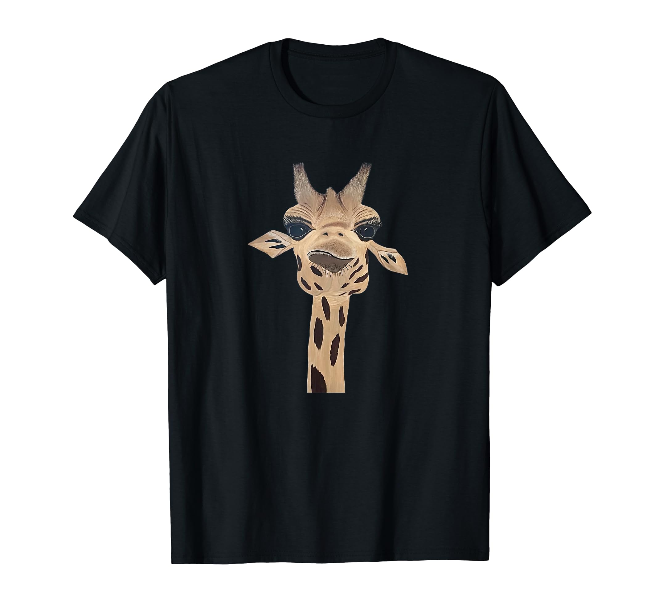 Giraffe Painting Ideal For All Safari Animal Lovers T-Shirt