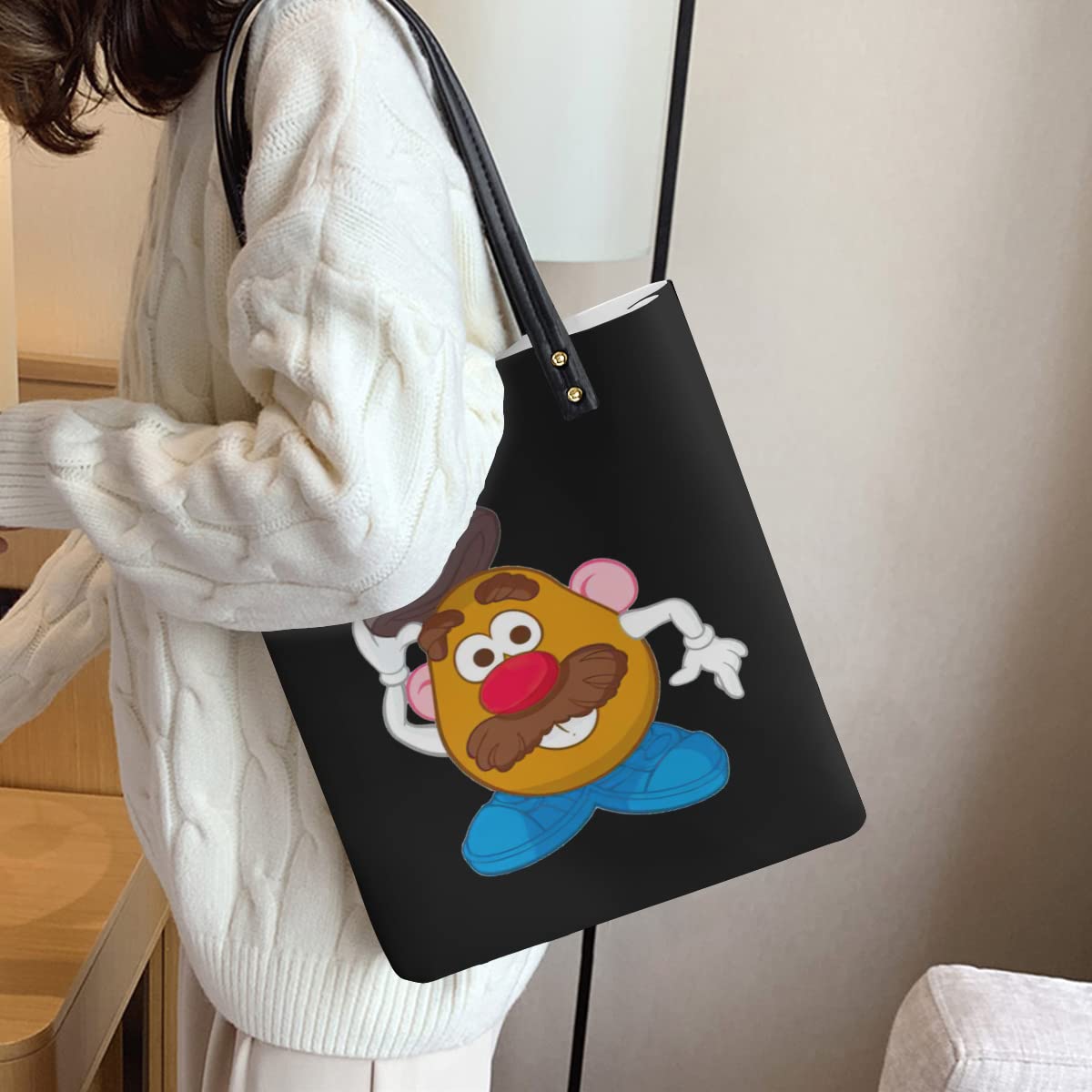 Amazon.co.jp: ミスターポテトヘッド ショルダーバッグ A4 大容量 PU