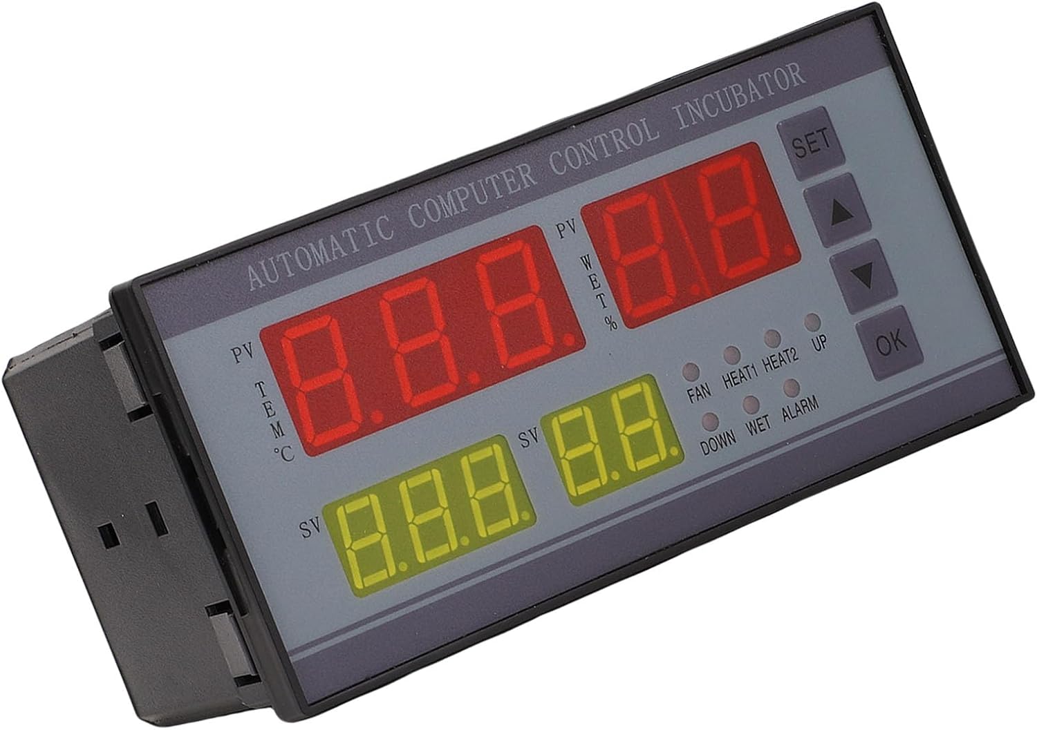 Irfora Egg Incubator Temperature Controller with Four Screens Display for Real Time Insights, Automated Control System for Stability and Reliability, Wide Temperature Range and Rapid