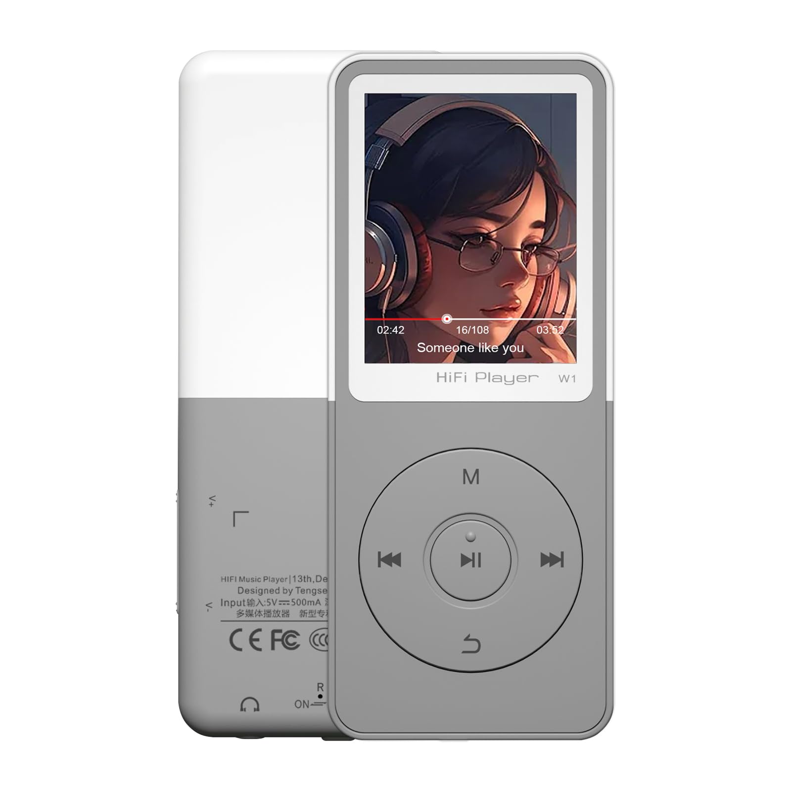 Mp3 / Mp4 Players with Bluetooth,32GB HiFi Sound Mp3 for Kids,Portable Digital Music Mp3 Player,Built-in Recording/FM Radio/Video,Classic Mini Walkman Mp3…