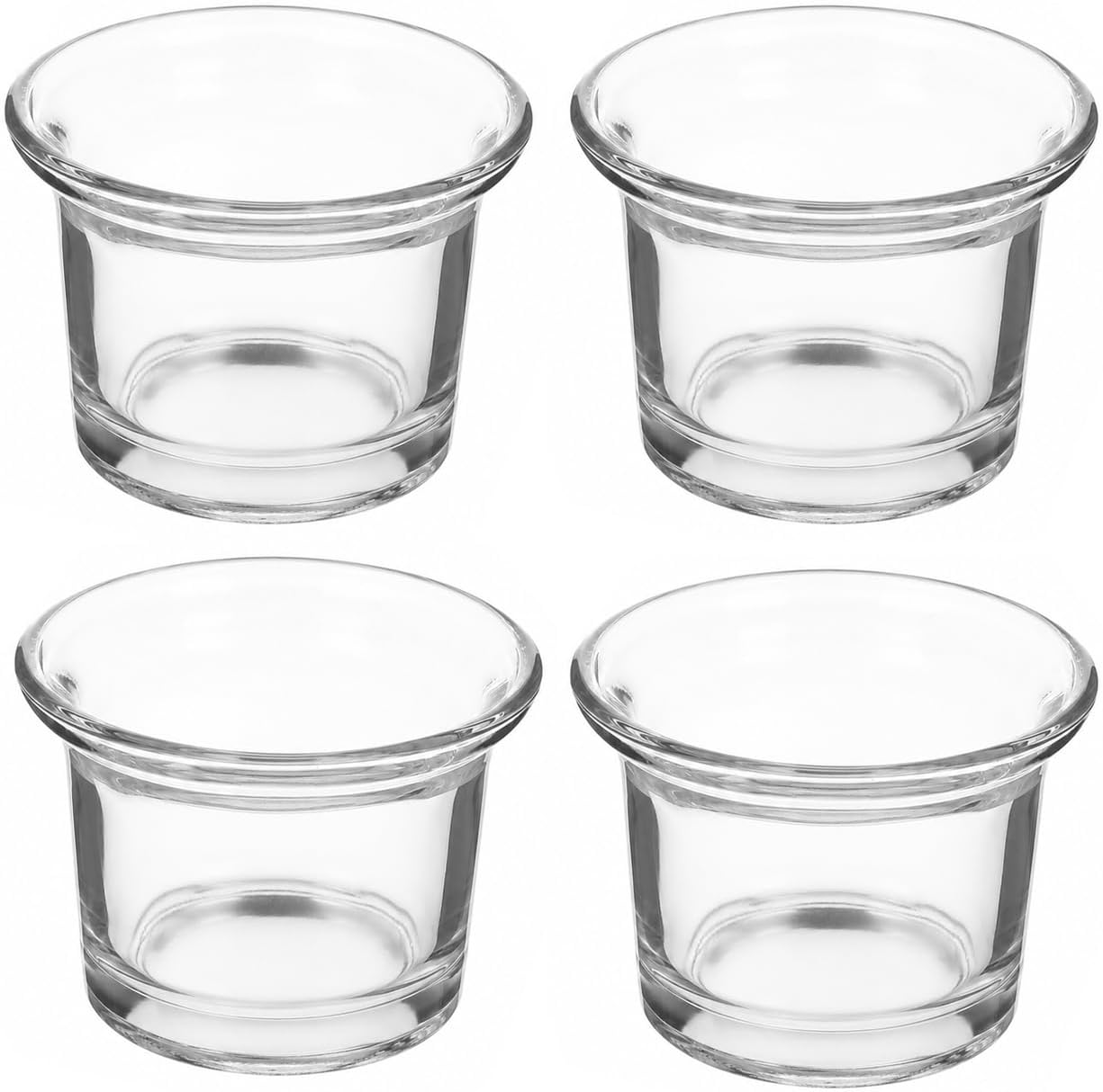 Abaodam 4PCS Glass Oriole Feeder Replacement Cups for Outdoor Bird Feeders image 2