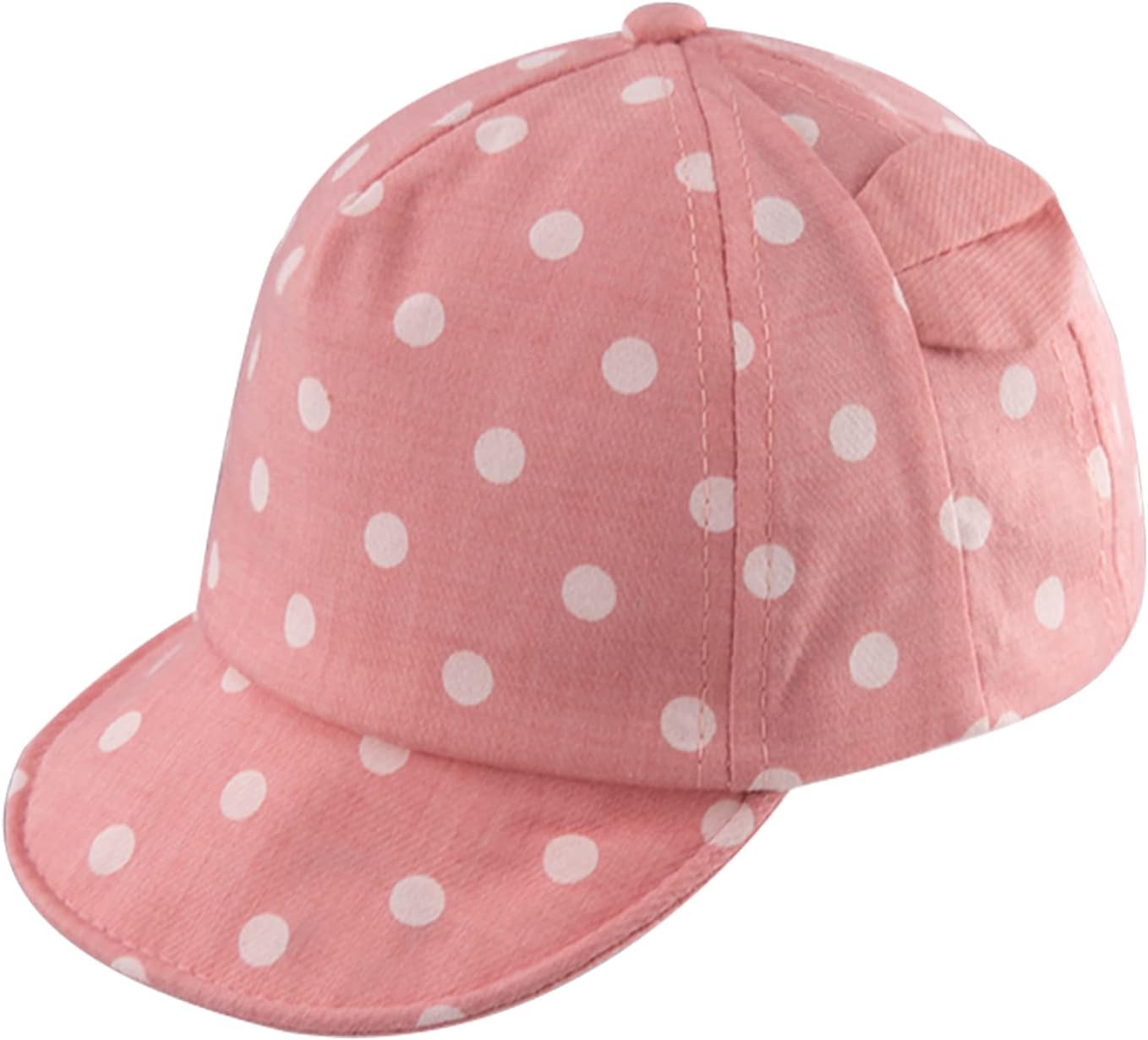 XIAOHAWANGDot Partten Baby Caps Summer Girl Boys Sun Hat with Ear Spring Summer Newborn Photography Props