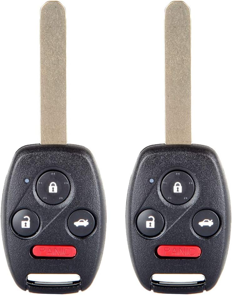 2 X Keyless Entry Remote Key Fob for Honda for Civic 2006-2013 N5F-S0084A 35111-SVA-305 3248A-S0084A-313.8Mhz