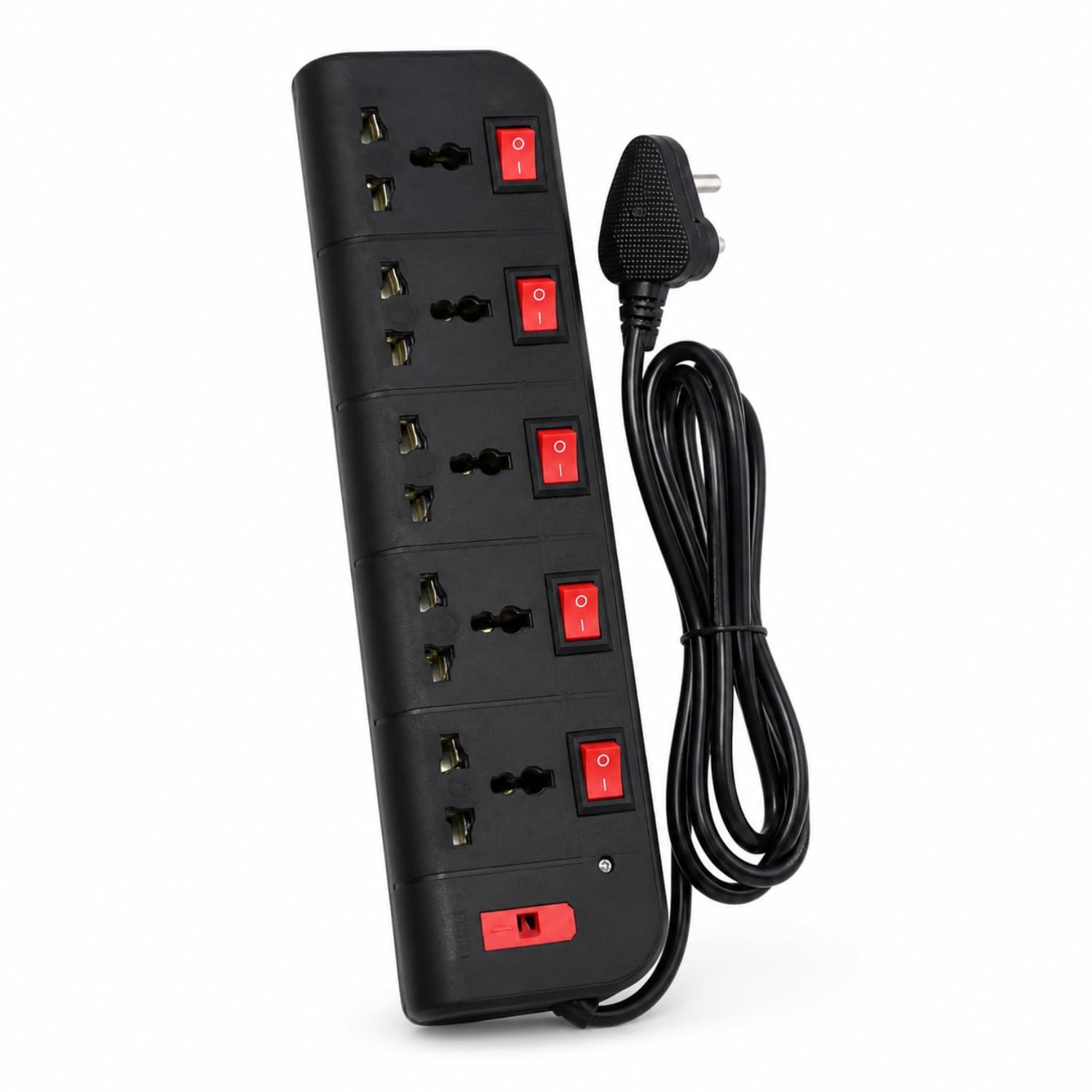 6 Socket Extension Board with Individual Switches, Universal Power Strip with Heavy Duty Cable & 3 Pin Plug-picture-10