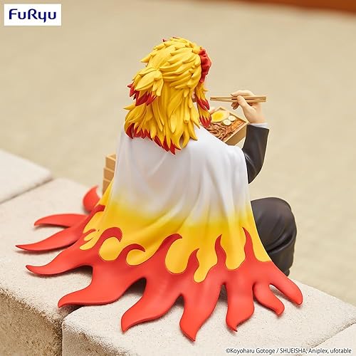 Miniatura 7 de Furyu - Demon Slayer - Figura de tapón de fideos Rengoku Kyojuro