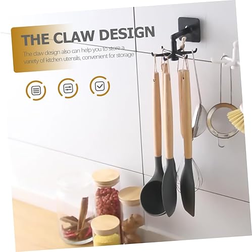 Miniatura 7 de Gancho adhesivo para utensilios de cocina, ganchos adhesivos para una fácil instalación de daños
