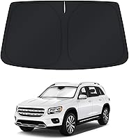 Vista 54 de KUST - Parasol para parabrisas para Chevy Equinox 2010–2017, accesorios para ventanas, funda solar plegable, bloquea los rayos UV, mantiene el coche