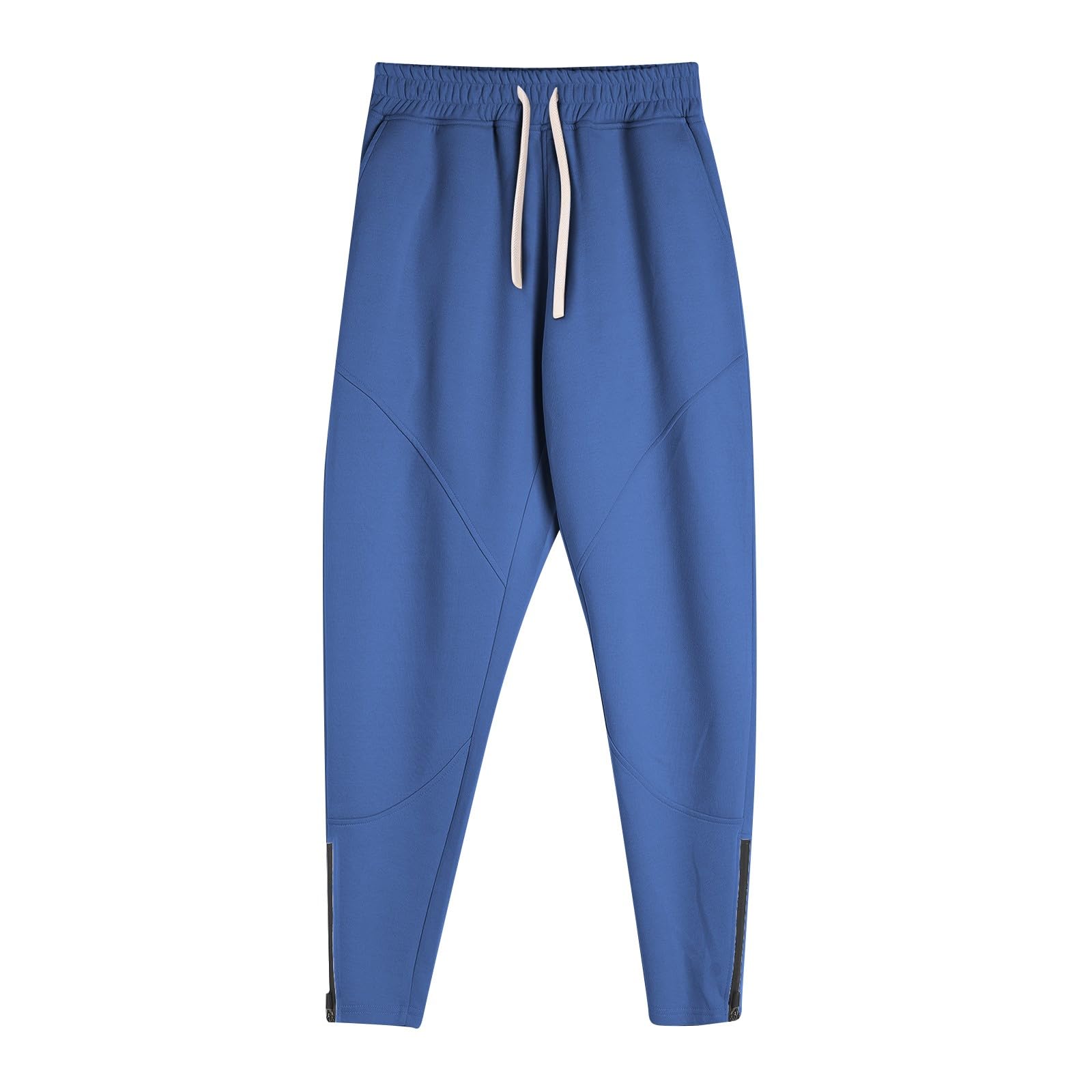 Pantalones de senderismo para hombre, robustos, multibolsillos, cómodos, esenciales, cargo, impermeables, informales, ajustados, con piernas estrechas