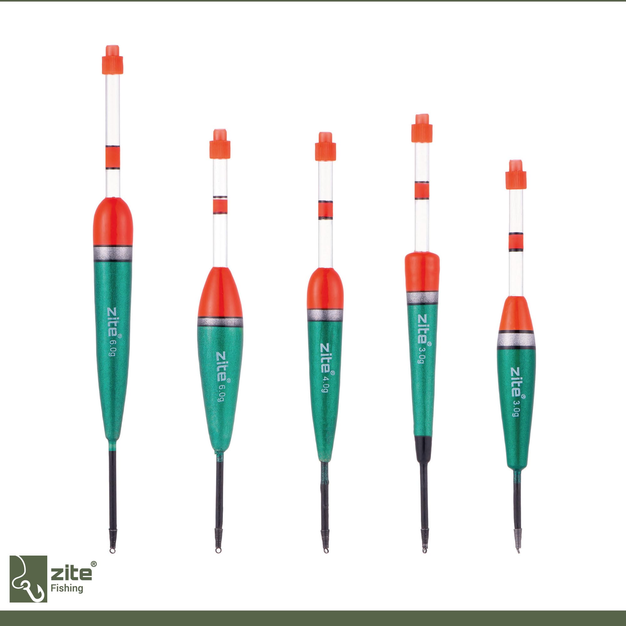 Zite Fishing Angelkoffer mit Zubehör Set - Teleskop-Angelrute & Rolle mit | Schnur - Grundausstattung Angelzubehör mit Haken, Bleien, Wirbeln, Posen uvm.