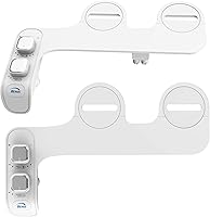 Vista 6 de Bemis WS100 000 Accesorio de Bidé Wellspring, Rociador de Agua Fresca, No Eléctrico, Fácil de Instalar, Asiento de Inodoro Blanco, Se Adapta