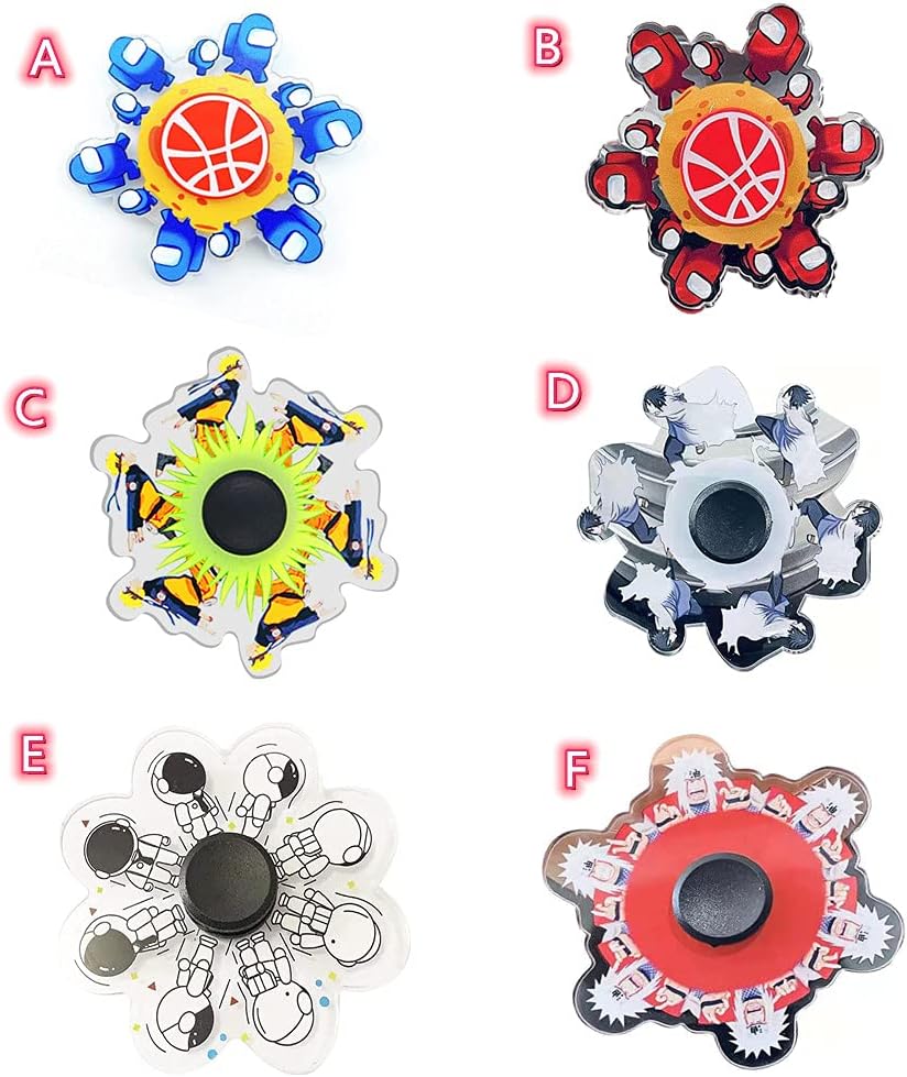 Fidget Spinner Hand Tri Finger Gyro Toy 