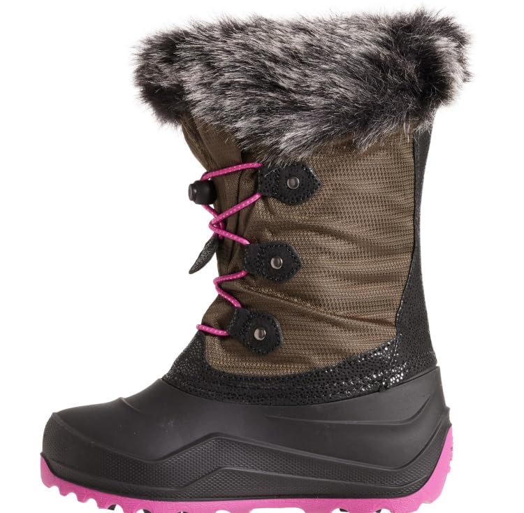 Kenric Girls' Pewter Boots with Winter Lining, 3 Winter Boots4