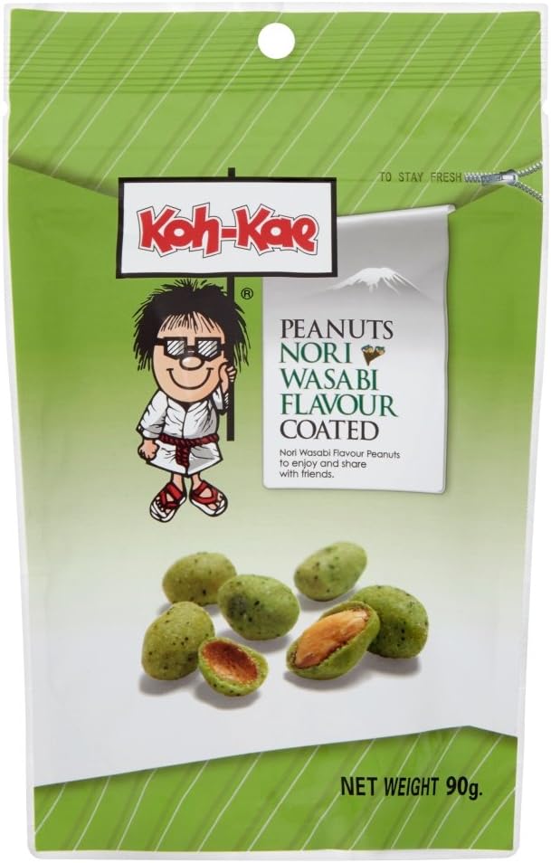 Koh-Kae Nori Wasabi Flavour Peanuts, 90 g