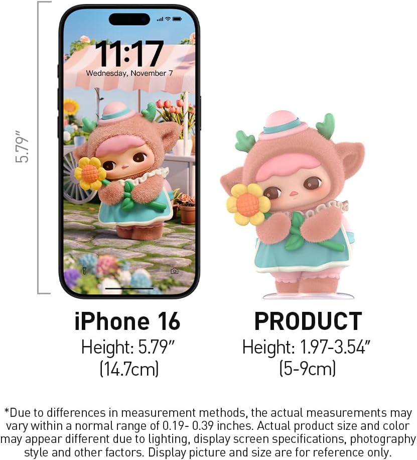 POP MART PUCKY Fairies' Market Series Blind Box Figures, Collectible Toys Home Decorations, Holiday Birthday Gifts for Girls and Boys, Single Box