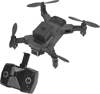 Quadricóptero dobrável, inteligente Hover 4K câmera dupla evitar obstáculos, controle de telefone celular KY912 Mini drone RC para brincar ao ar livre