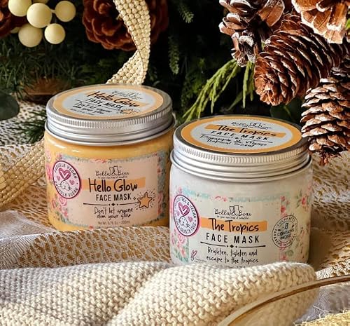 Bella & Bear Hello Glow Face Mask For Refining And Brightening - Vegan - 6.7Oz #TOP2