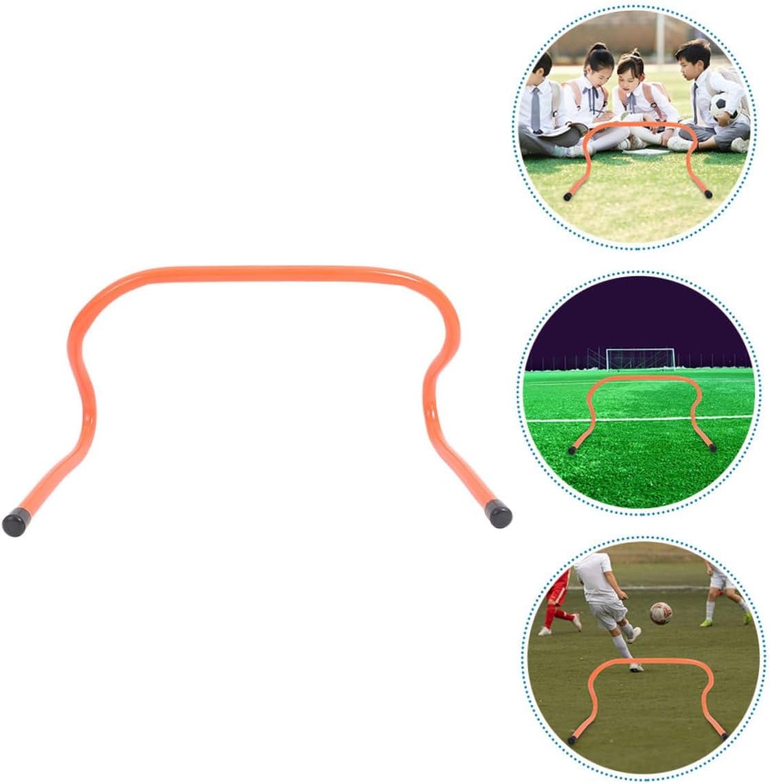 SOLUSTRE 3pcs Sports Agility Hurdles Set 15cm Plastic Speed Hurdle Training Equipment for Soccer Football Agility and Coordination Practice