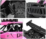 Télécommande Voiture 2.4GHz RC Voiture à jouets hors route à grande vitesse avec LED Phare et batterie rechargeable pour les filles garçons enfants