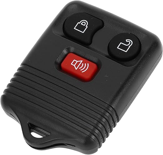 X AUTOHAUX Key Shell Case Keyless Entry Remote Key Fob Replacement Case for Ford F-150 1998-2013 for Ford for Ranger 1998-2011 3 Buttons CWTWB1U345