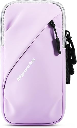 Miniatura 10 de Muñequera para teléfono celular, ajuste universal, resistente al agua, transpirable, soporte para teléfono para correr, ciclismo, escalada,