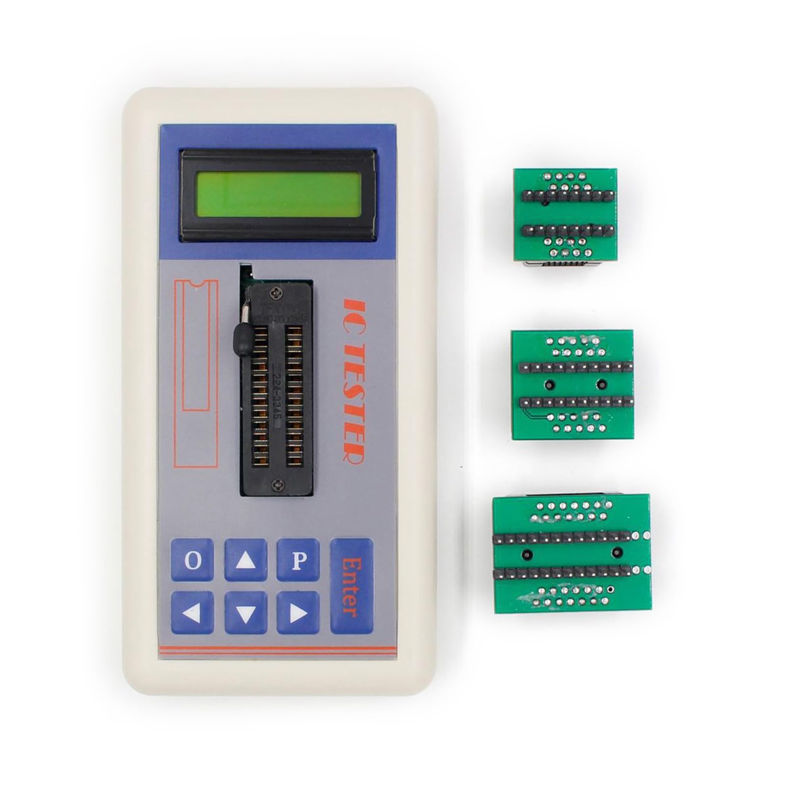 Tester avanzato per circuiti integrati, adatto per test e programmazione efficienti di circuiti integrati in impianti di produzione, tester IC a batteria