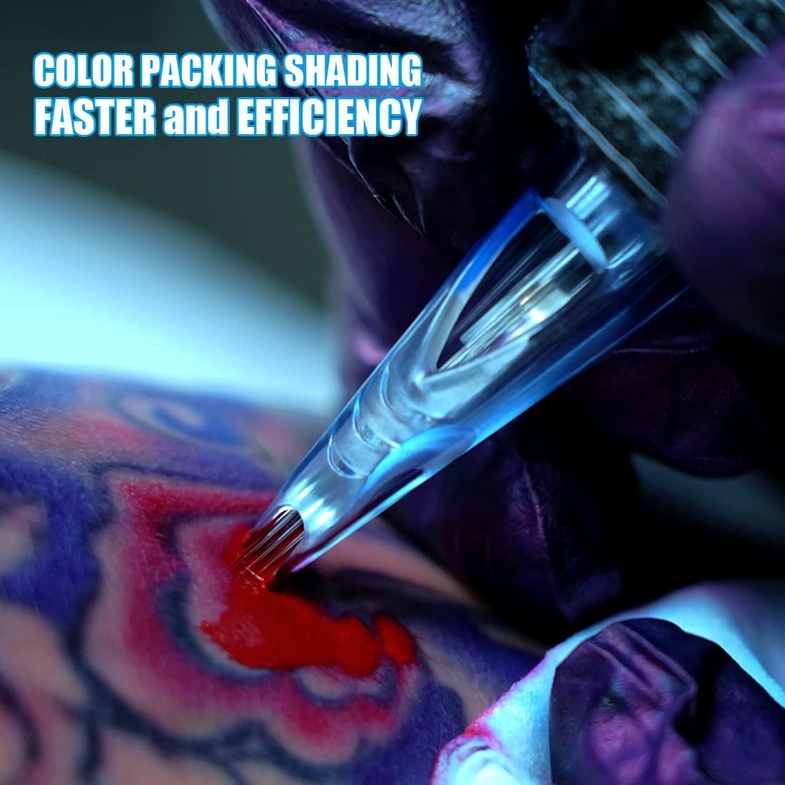 Dragonhawk Tattoo Pen Kit Rotary Mast Tour Tattoo Machine 20Pcs Wjx