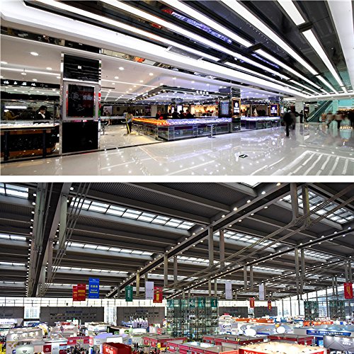 Barrina (Pack Of 12 T8 T10 T12 Led Light Tube, 8Ft, 44W (100W Equivalent), 6500K, 4500 Lumens, Frosted Cover, Dual-Ended Power, Fluorescent Light Bulbs Replacement #TOP4