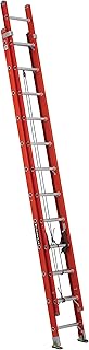 Louisville Ladder 24-foot Fiberglass Extension Ladder, 300-Pound Load Capacity, Type IA, FE3224