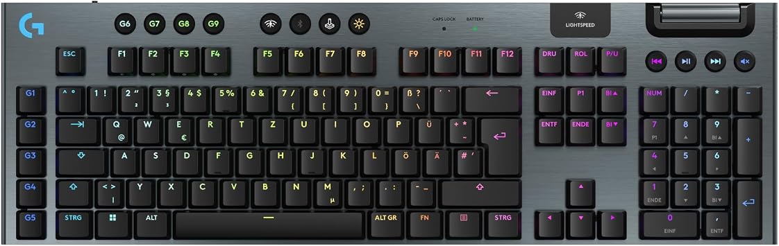 Logitech G G915 X LIGHTSPEED Wireless Flat Gaming Keyboard