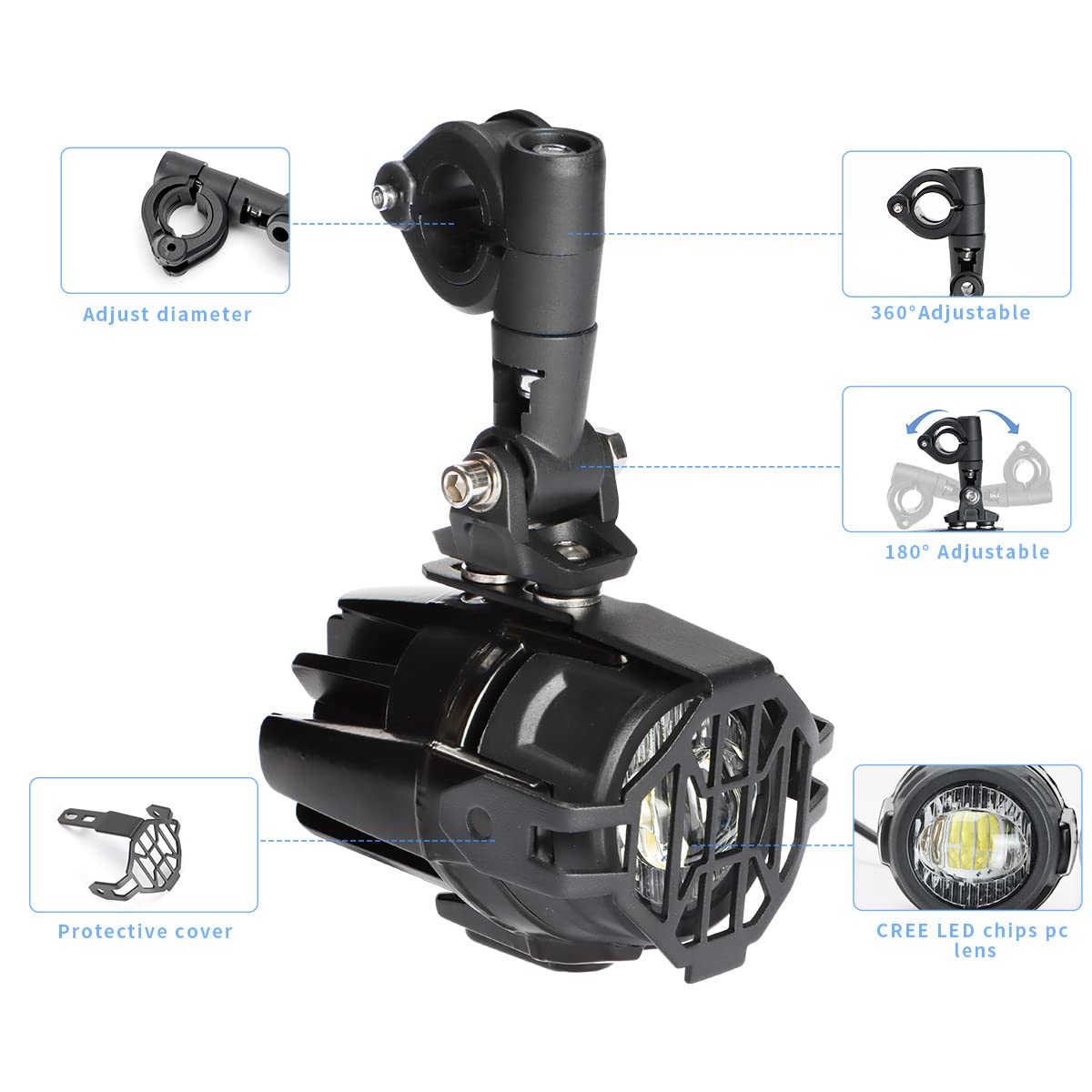 Sada pro dodatečnou montáž směrového světla LED, modely BMW R4V 1200