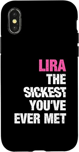 Miniatura 4 de Funda con nombre personalizada para iPhone 14 Pro Lira The Sickest You Ever Met
