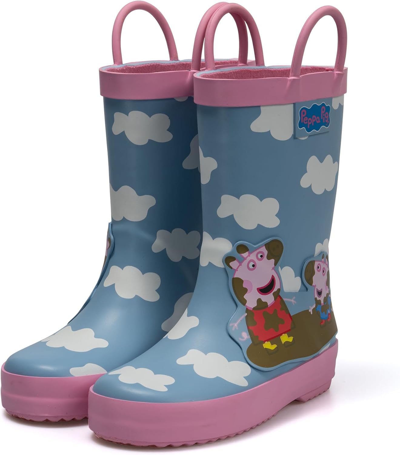 Ground Up Peppa Pig Toddler Girl Rainboots