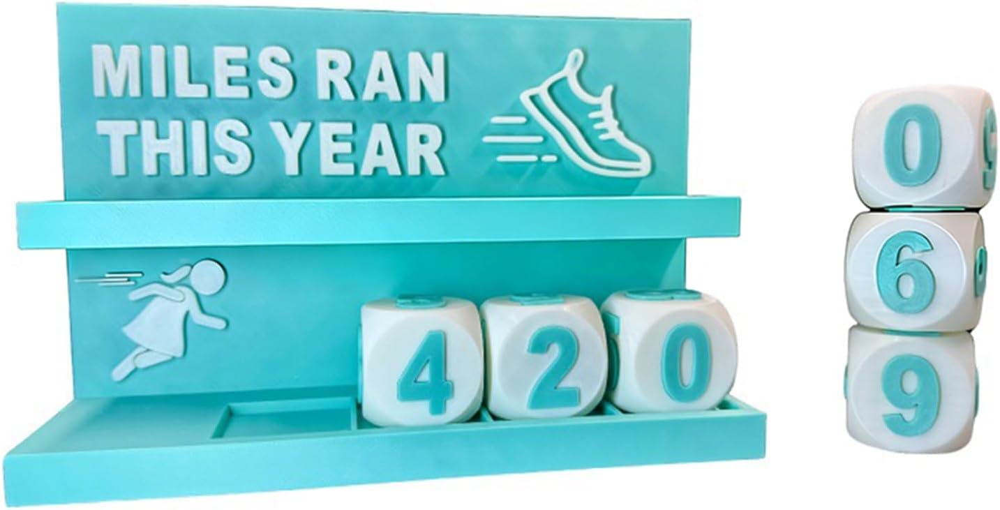 Running Mileage Counter for Running Pedometer Goal Setter Fitness Motivation Display Runner Training Gift Fitness Trackers