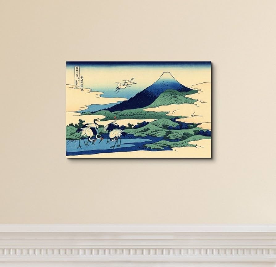 風景油彩画 滝と岩の描写27✖️25 油彩画！滝！風景画！ - メルカリ