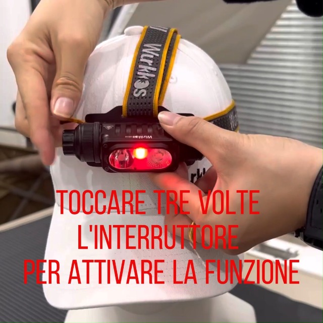 Lampada Frontale Wurkkos HD50 - 4000 Lumen LED, Impermeabile IPX8 - Foto 8