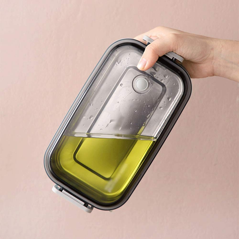 JINGYAN Boîte à bento Bento Box Mini stockage des aliments Boîte à lunch PP Container Bureau des étudiants Kid Micro-ondes Vaisselle Lunchbox(Pink,2)