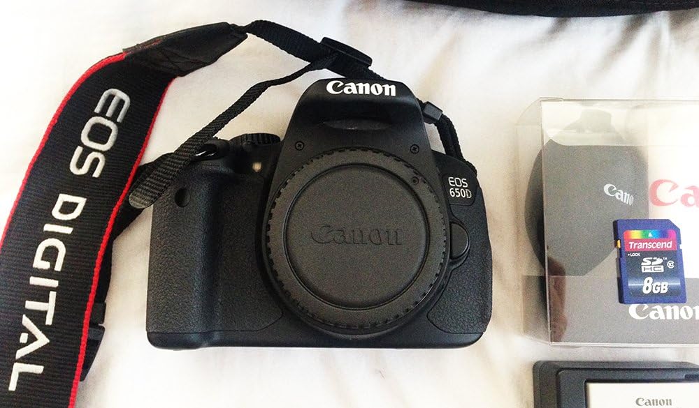 Canon EOS 650D Digital SLR Camera - Black (Inc. 18-55mm f/3.5-5.6 is II Lens Kit)