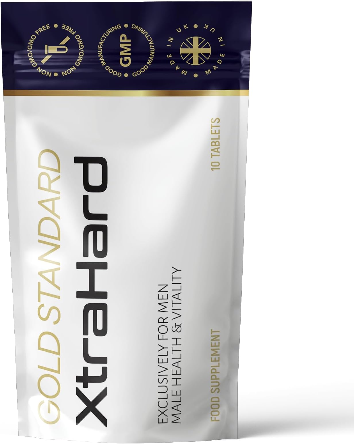 10 Tablets | 100% Natural Herbal Supplement, 10 Small Easy Swallow Pills, Manufactured in The UK