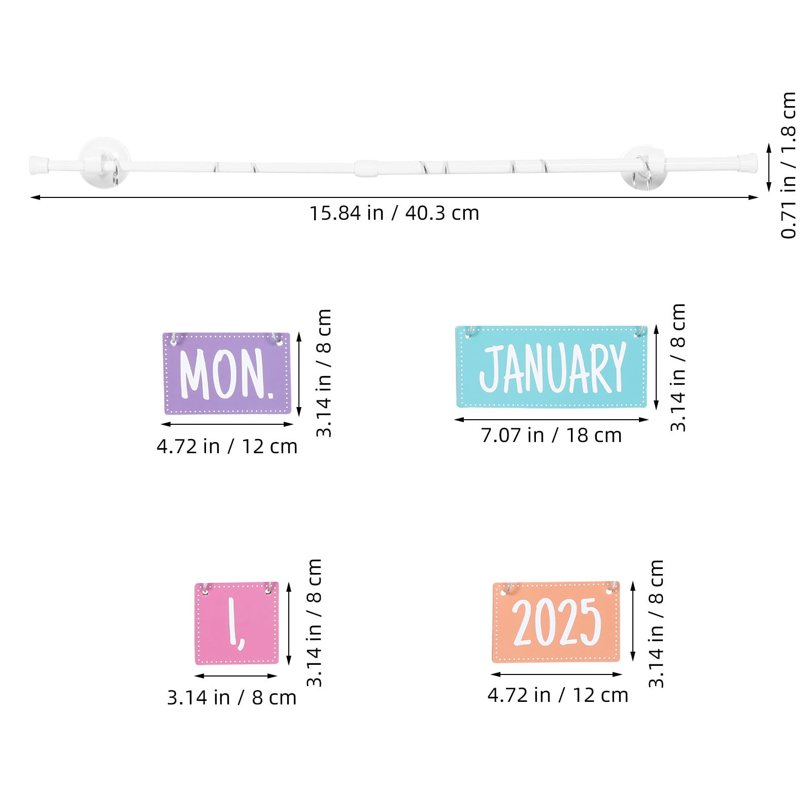 DOITOOL Calendario Didattico Flip per Classe Calendario Magnetico Mensile Bacheca Interattiva per Insegnanti e Homeschooling
