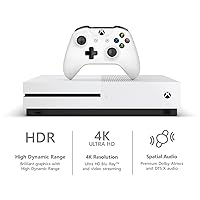 Vista 6 de Microsoft Xbox One S 500GB Console - Madden NFL 18 Bundle - Xbox One