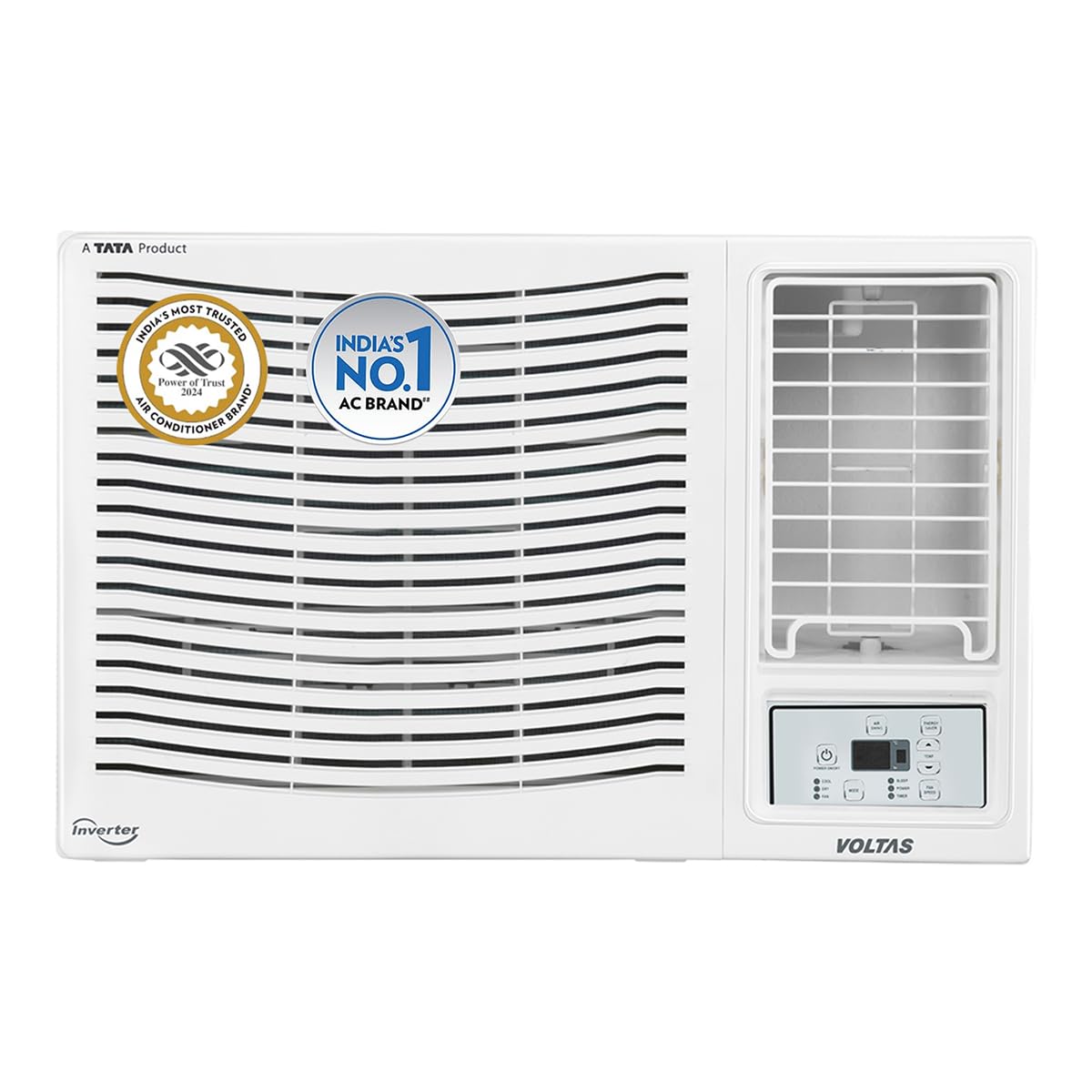 Voltas 1.5 Ton 3 Star Fixed Speed Window AC (Copper, Sleep Mode, Memory Restart, Anti Dust Filter, 183 Vectra Prism-1, White)