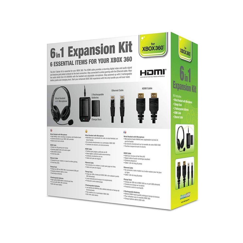 dreamGEAR XBOX 360 セット 6 in 1 セット ブラック 91IVqSXb+ZL._UF894,1000_QL80_.jpg