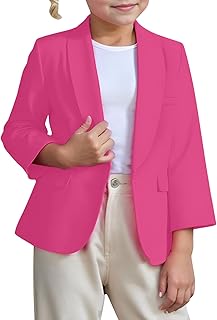 Chaqueta de traje de terciopelo para mujer, color liso, pequeño traje de ocio para niños, uniforme escolar, cosplay