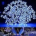 Solarmks Solar String Lights 72ft 200 LED Fairy Christmas Lights,Ambiance Lighting for Outdoor, Patio, Lawn, Landscape, Garden, Home, Wedding (Blue)