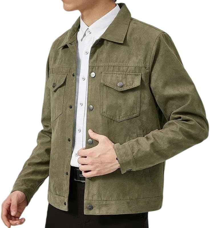 Fleece Jacket Men Autumn Casual Coat
